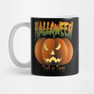 Halloween pumpkin character Mug